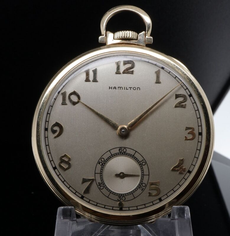 Hamilton pocket store watch value