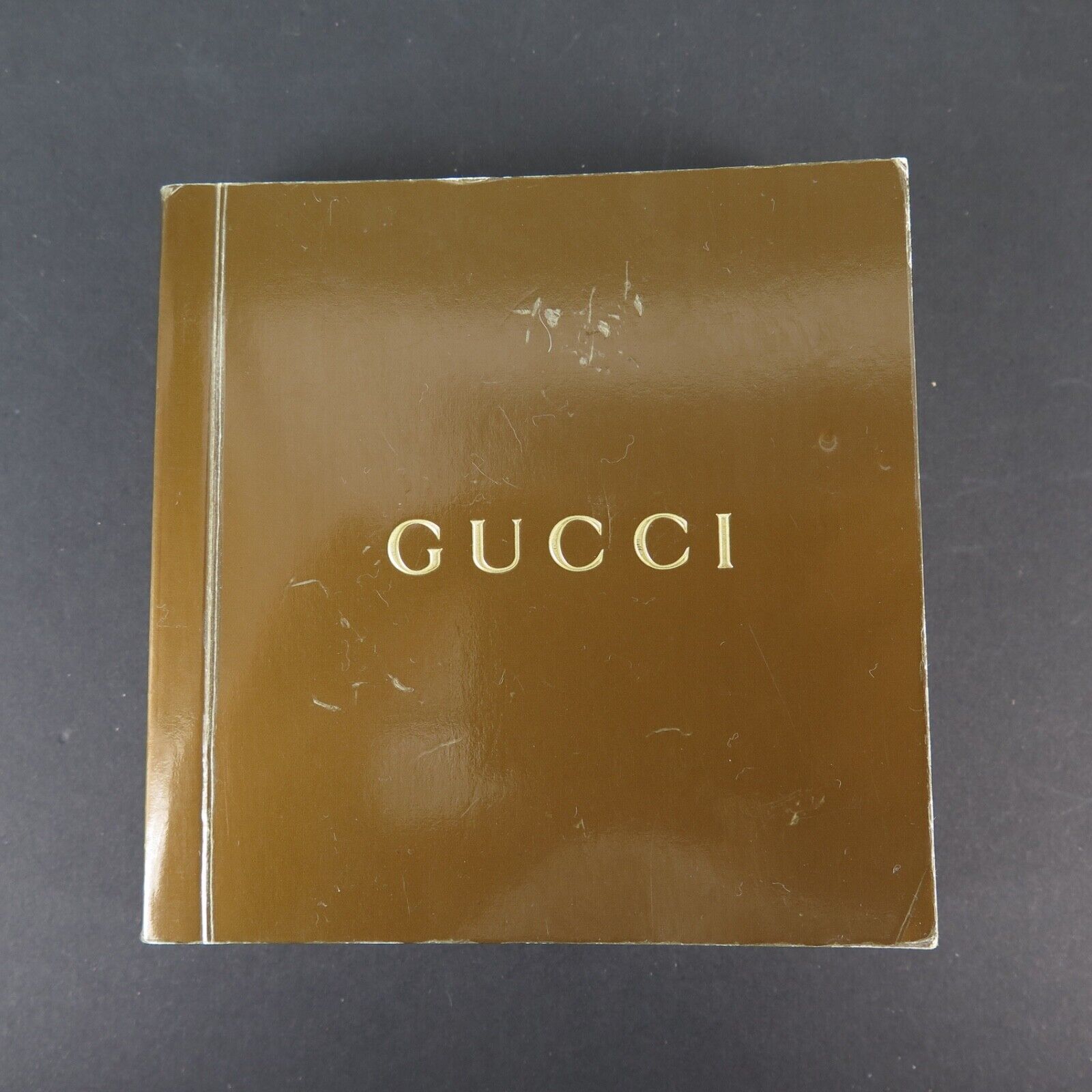 2007 Gucci Digital Display Watch Instructions & Warranty Booklet