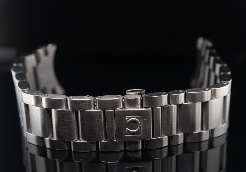【ジャンク】OMEGA オメガ 純正 ブレスレット 1575/899 Omega 1575 No.62 19mm Stainless Steel Watch Bracelet, End Links