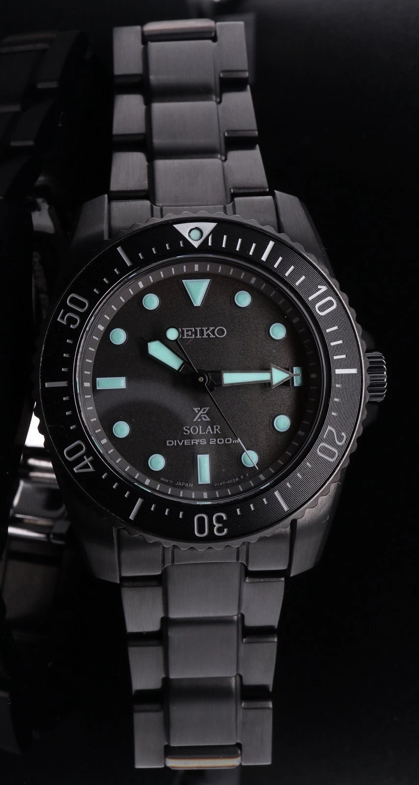 Seiko ProspeX Solar Limited Edition Black Series Wristwatch Seiko ProspeX Solar Limited Edition Black Series Wristwatch