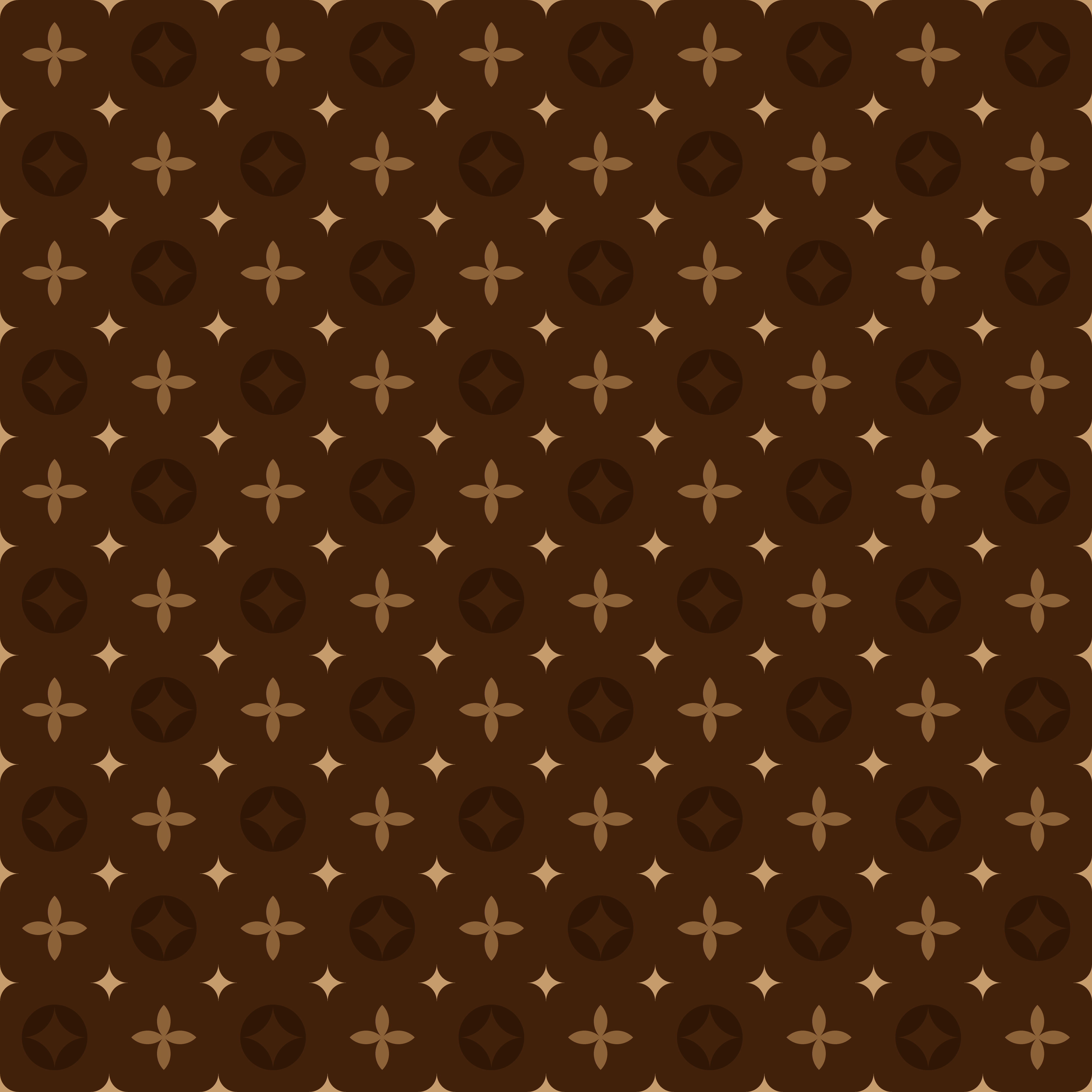 Monogram pattern from louis vuitton Royalty Free Vector