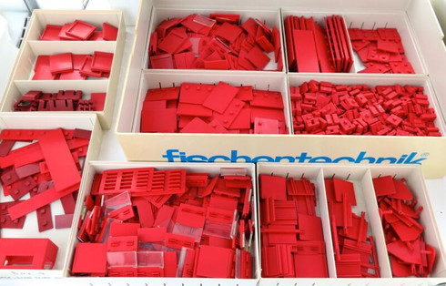 Large Job Lot Vintage Assorted Fischertechnik Parts in Fischertechnik ...