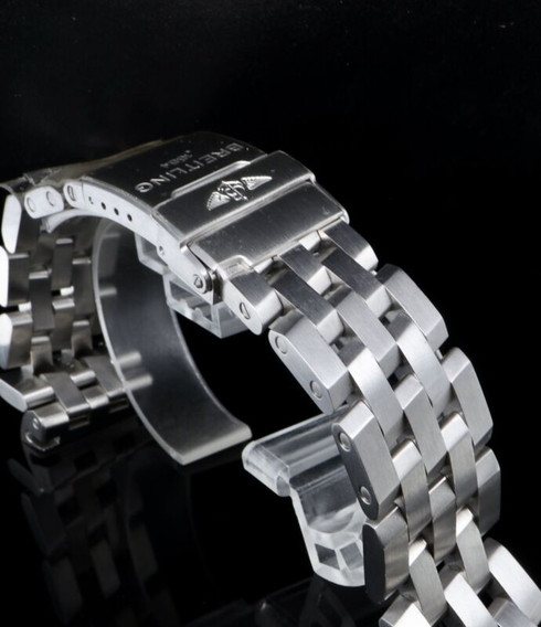 Anello Di Ricambio Breitling 14mm Per Bracciale Pilot Starliner Callistino - Acciaio Svizzero