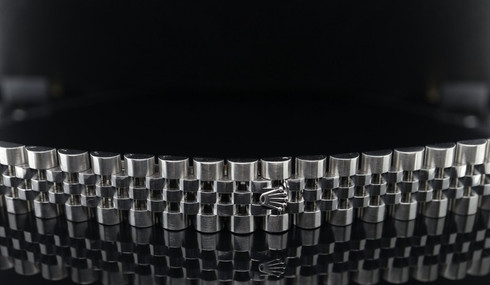 Vintage Rolex Super Jubilee 63160 16mm Steel Mid Size Watch