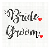 Bride and Groom SVG