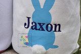 Easter Basket Canvas Bunny
