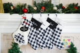 Buffalo Plaid Stockings