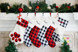 Buffalo Plaid Stockings