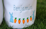 Easter Bunting Carrot Basket