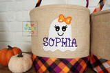 Burlap Trick or Treat Bag