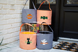 Checkered Trick or Treat Bag