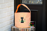 Checkered Trick or Treat Bag