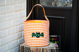 Checkered Trick or Treat Bag