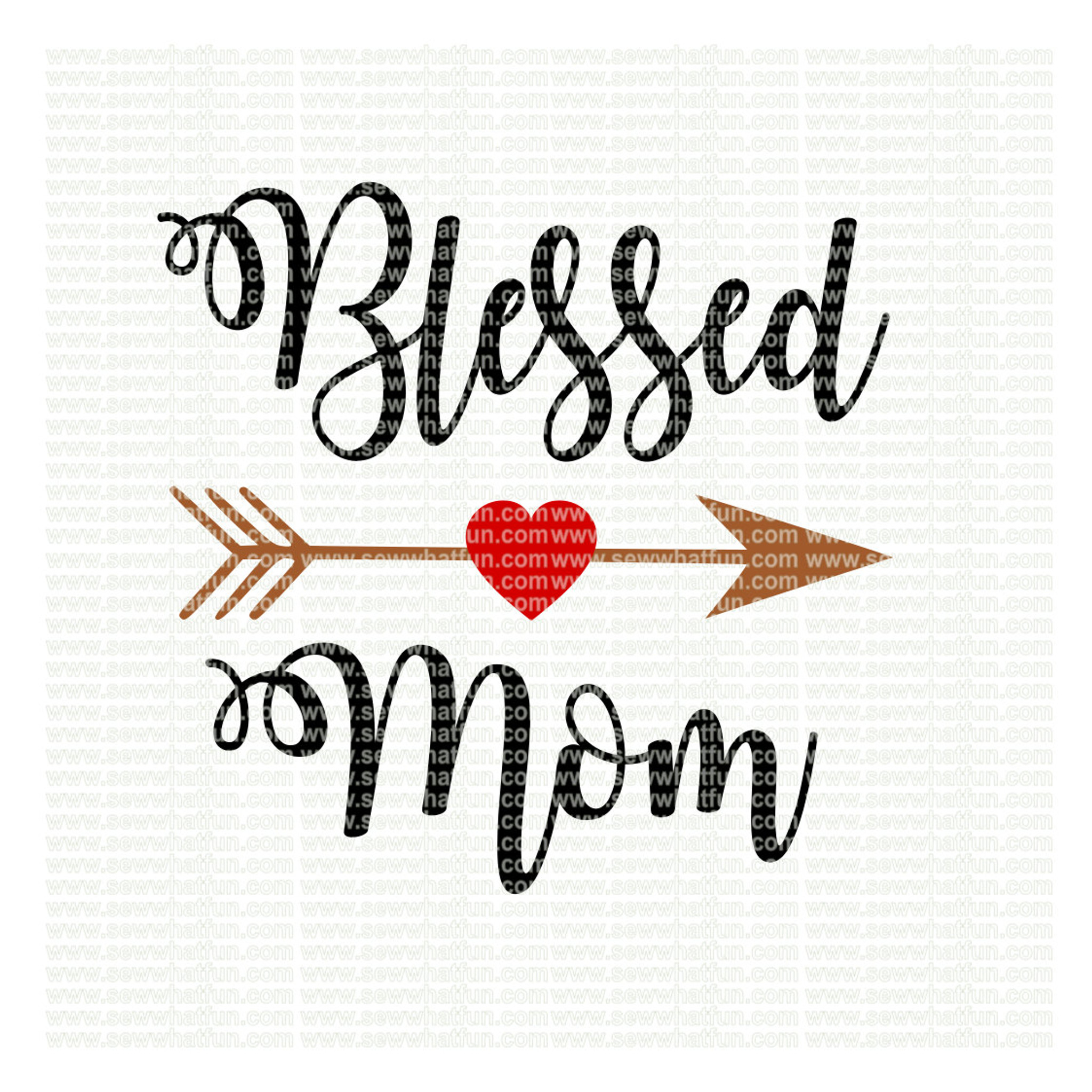 Download Blessed Mom SVG