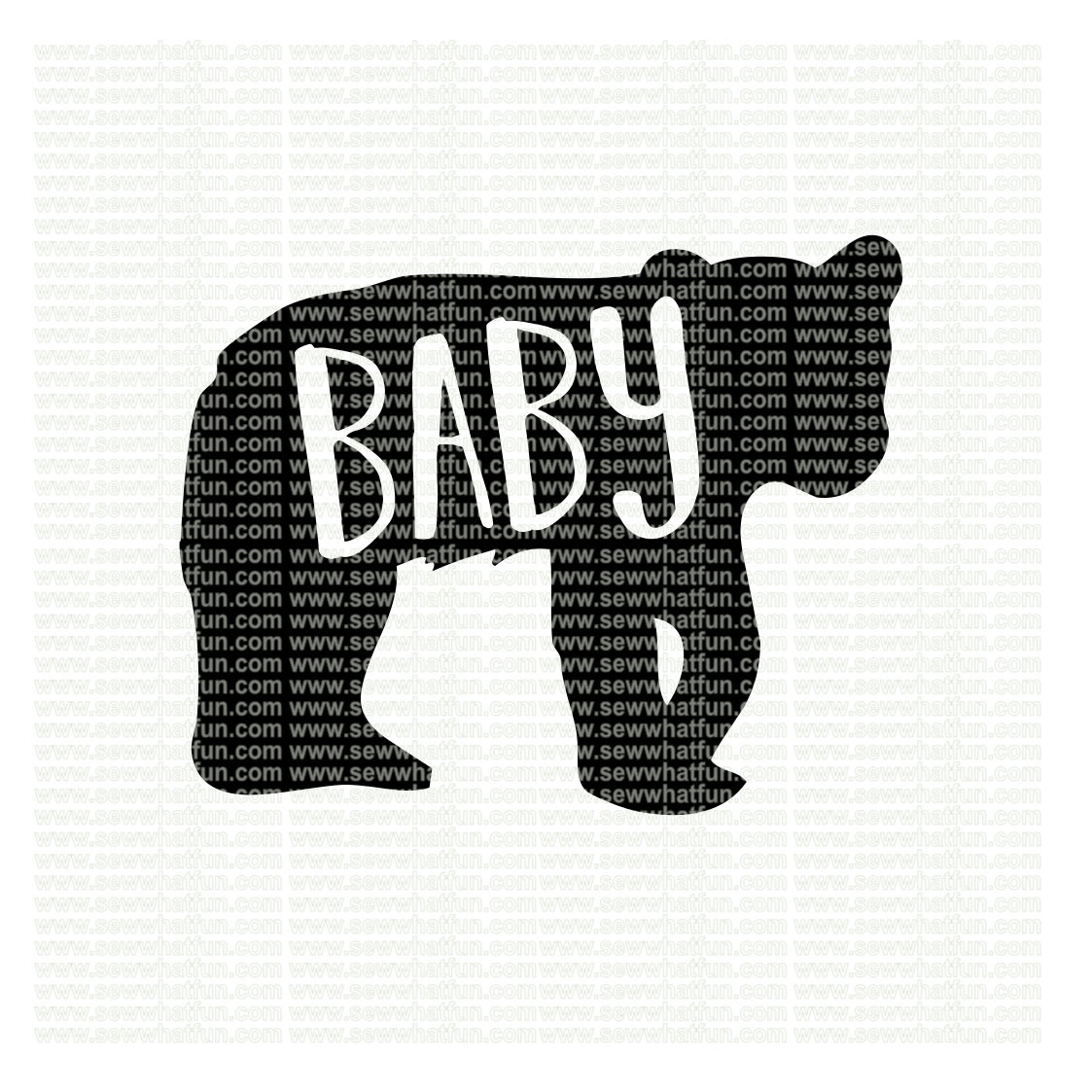Baby Bear Svg