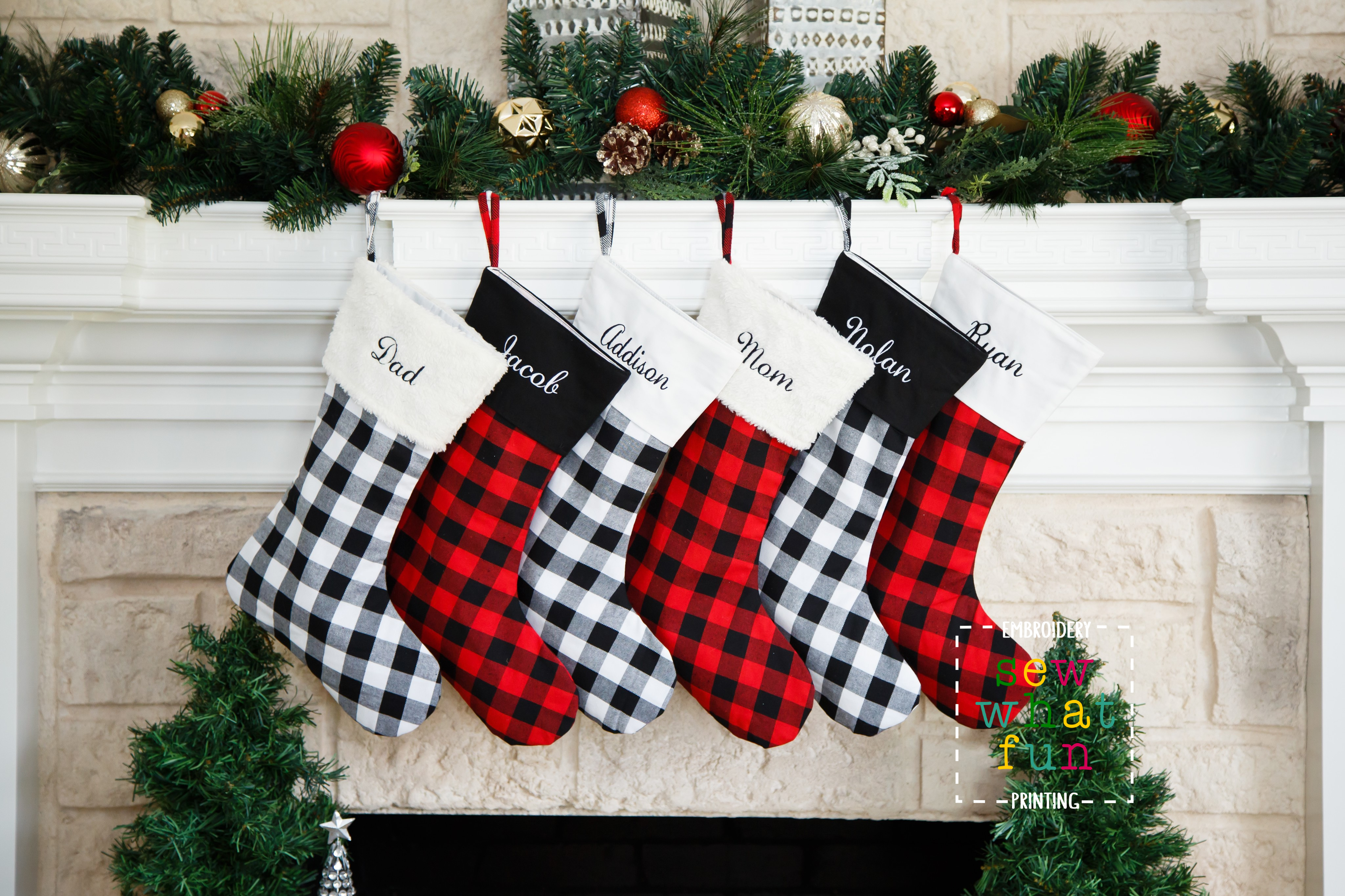 Buffalo Plaid Stocking