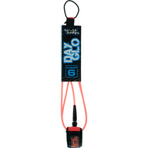 Sb Day-Glo Comp 6' Leash Red
