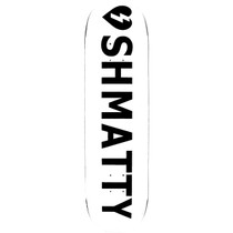 Mystery Shmatty Logo Deck-8.25 White