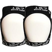 187 Pro Knee Pads Xl-Blk/Wht Text/Wht Cap