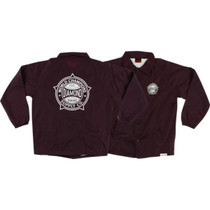 Diamond World Renowned Coaches Jacket Xl-Burgundy