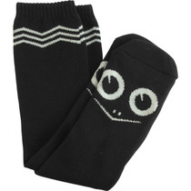 Tm Turtle Face Knee Socks Black 1 Pair