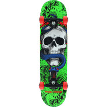 Pwl/P Skull & Snake Complete-7.75 Grn/Blk/Blu