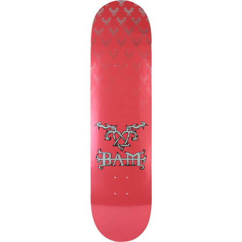 El Bam Heartagram Deck-8.2 Pink/Silver