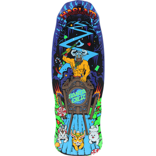 Santa Cruz Haslam Snack Warrior Deck 9.9X30.84