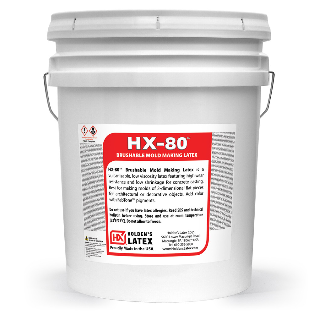 HX80 Mold Making Liquid Latex Rubber for concrete