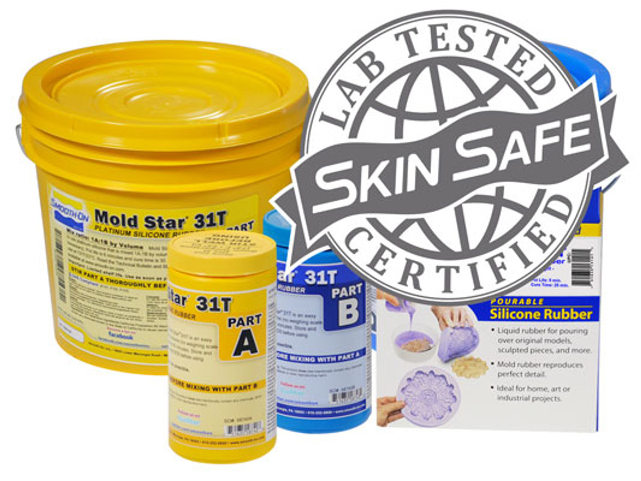 Mold Star 30 Platinum Cure Silicone Rubber - Sculpture Supply