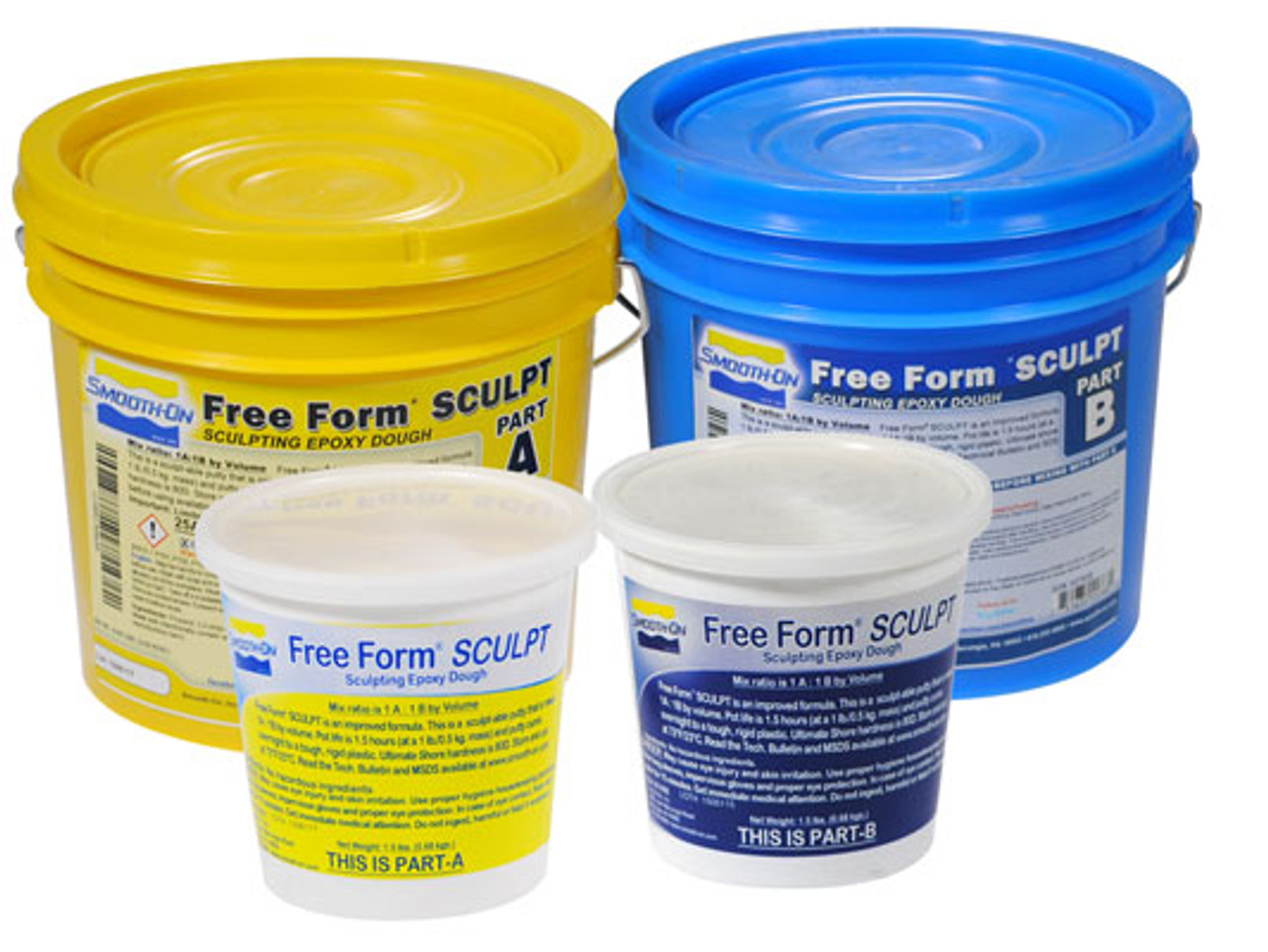 Fixit Sculpt 1 Lb. Epoxy Clay -Two Part Kit of All Purpose