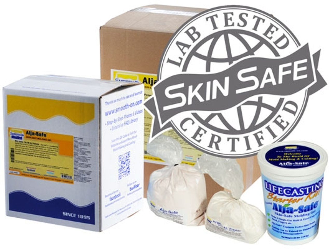 Alja-Safe™ Series, Skin Safe Crystalline-Silica Free Alginate