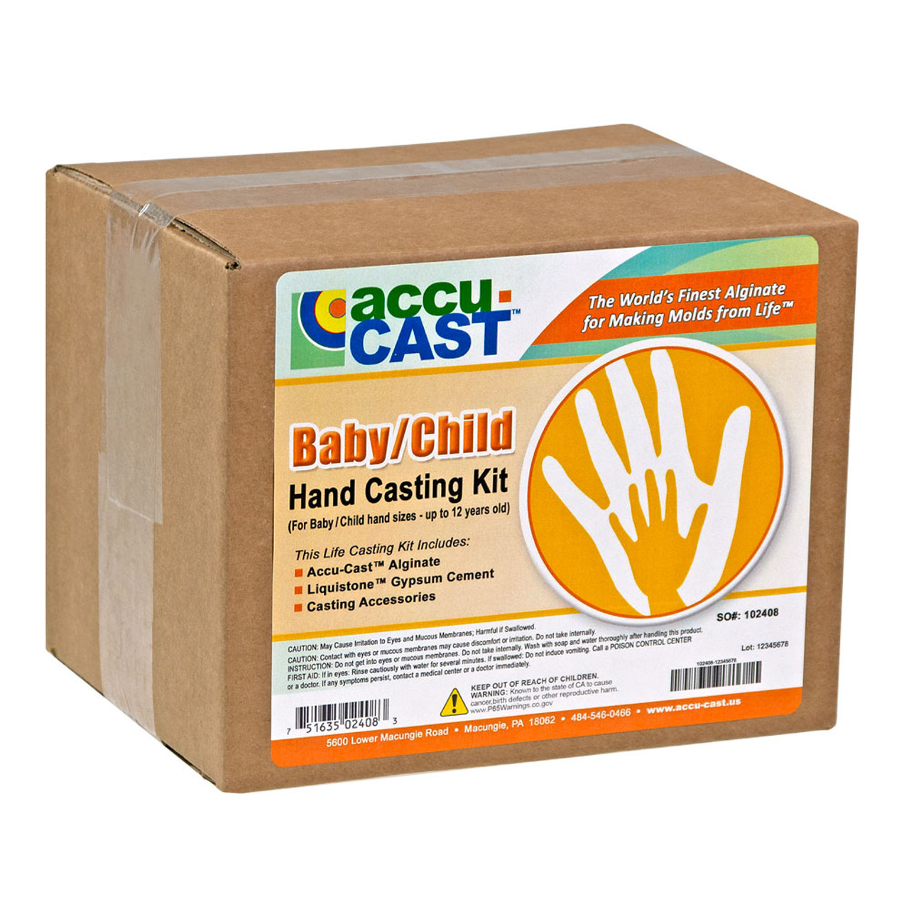 Child Hand Casting Kit