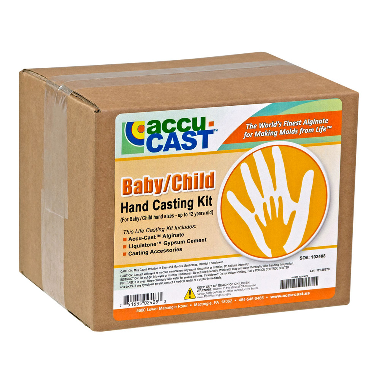 Baby / Child Hand Casting Kit