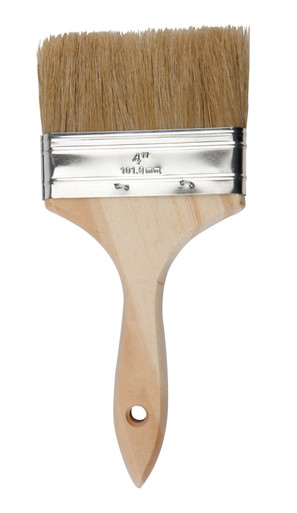 1-1/2 Natural Bristle and Wood Handle Chip Brush TA615 - Gordon Brush