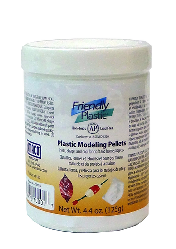 Friendly Plastic Pellets ~ 1oz - The Compleat Sculptor