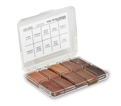 Jordane Total Tattoo Palette Mini - Fleshtone| Professional Makeup Supplies  from Sunaura