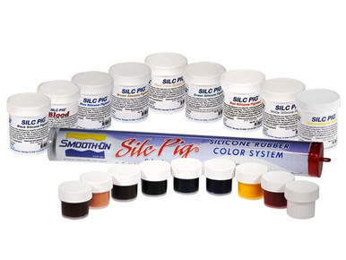 Smooth-On Silc Pig Silicone Color Pigment Sampler 