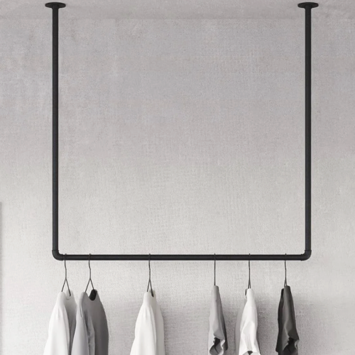 Ceiling Mounted Clothes Rack - Style 1