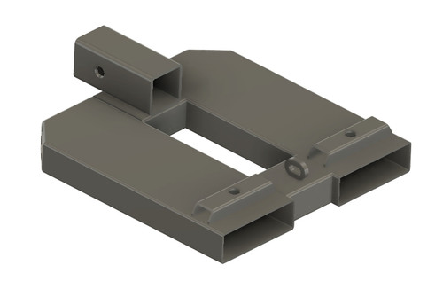 Forklift Tow Ball Receiver Attachment 50mm Dual Tyne