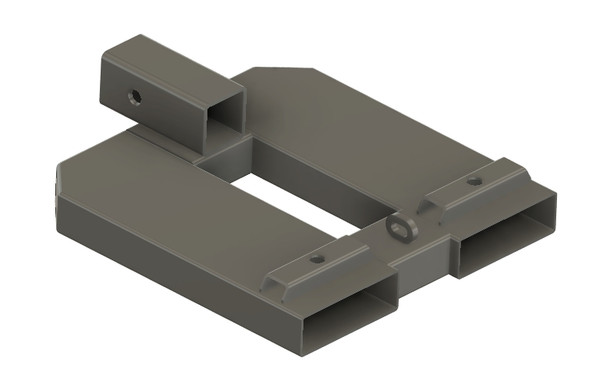 Forklift Tow Ball Receiver Attachment 50mm Dual Tyne