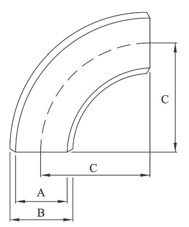 Buttweld Dimensions