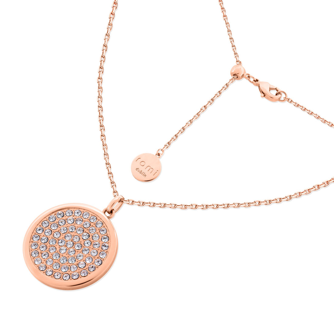 gold pave charm necklace with diamonds – Meira T Boutique