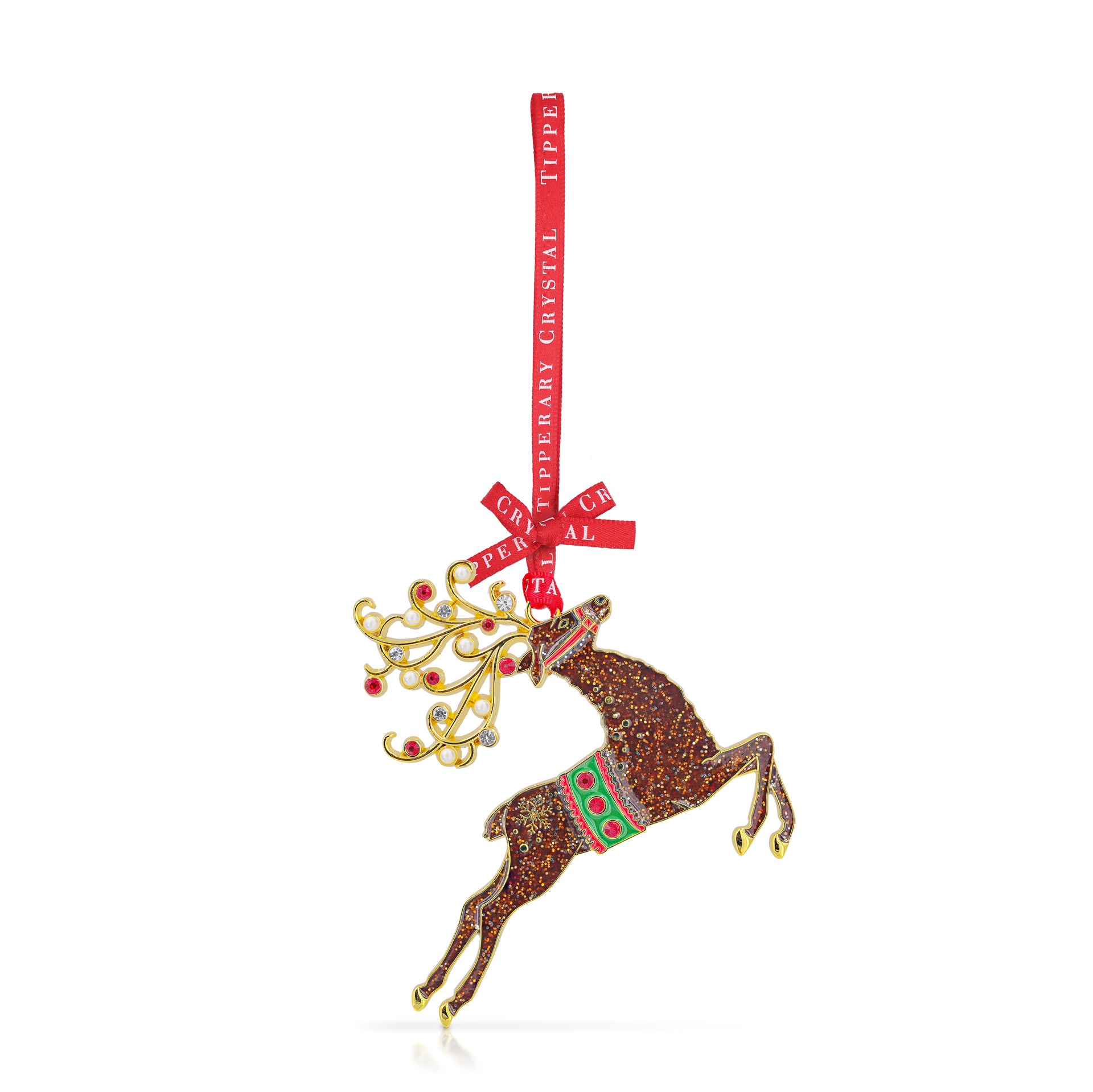 Sparkle Christmas Reindeer Decoration children-s-day-gifts-with-personalised-name-dollfairy