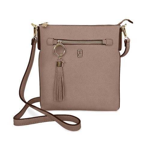 The Chelsea Cross Body Pouch Greige The Chelsea Cross Body Pouch Greige