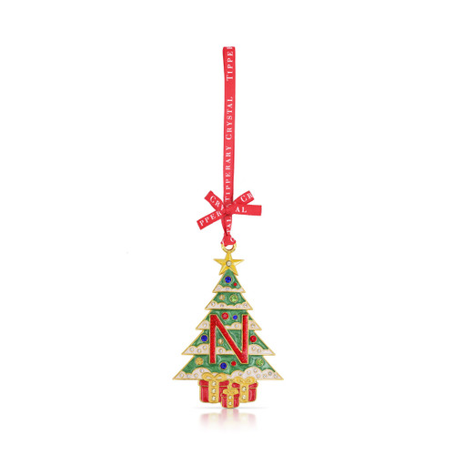 Alphabet Christmas Tree Decoration - Letter N Alphabet Christmas Tree Decoration - Letter N
