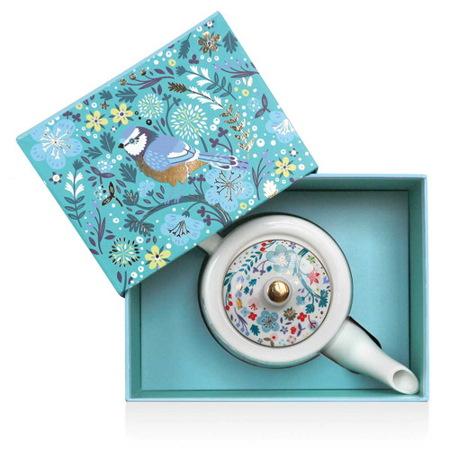 Tipperary Birdy Robin & Blue Tit Tea Pot Tipperary Birdy Robin & Blue Tit Tea Pot