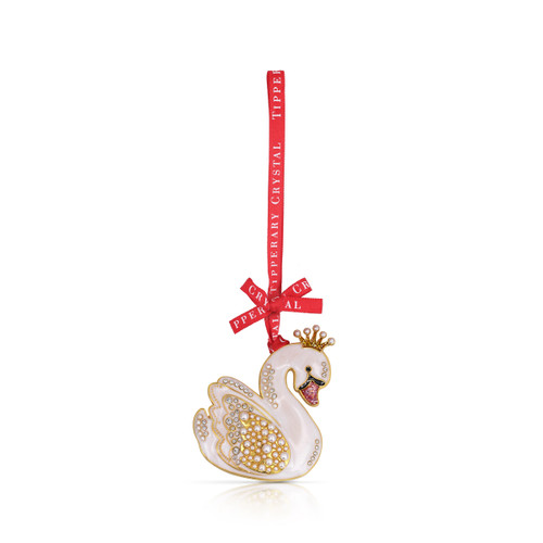 Pearl Swan Christmas Decoration New 2020