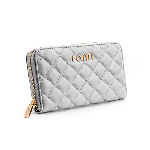 Romi - Caterina Wallet Grey Angle Romi - Caterina Wallet Grey Angle