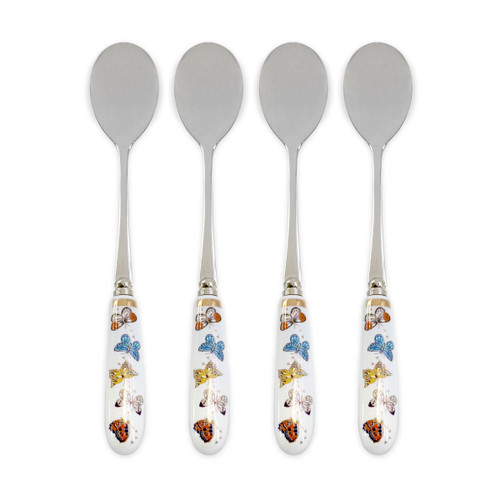 Butterfly Dessert Spoons Set Of 4 - NEW 2021 Butterfly Dessert Spoons Set Of 4 - NEW 2021